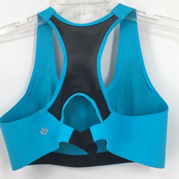Lululemon Bitty Bracer Bra 36C Blue High Impact - Picture 2 of 4